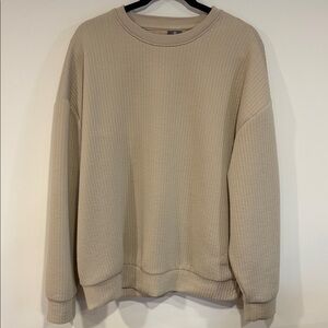 Saints Studio Classic Tan Crewneck Sweater
